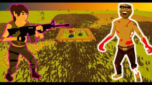 SwarmZ 200 тысяч зомби против людей