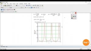 Анимация касательной и перпендикуляра Mathcad 2015