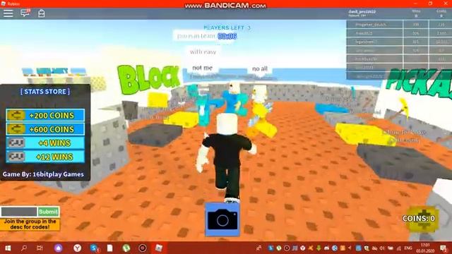 КОДЫ РОБЛОКС В СКАЙВАРС (ОТ ROBLOXSERA) смотреть онлайн