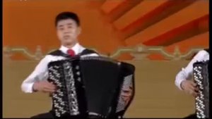 Играет баянисты Пхеньянский консерватории.Северная Корея
