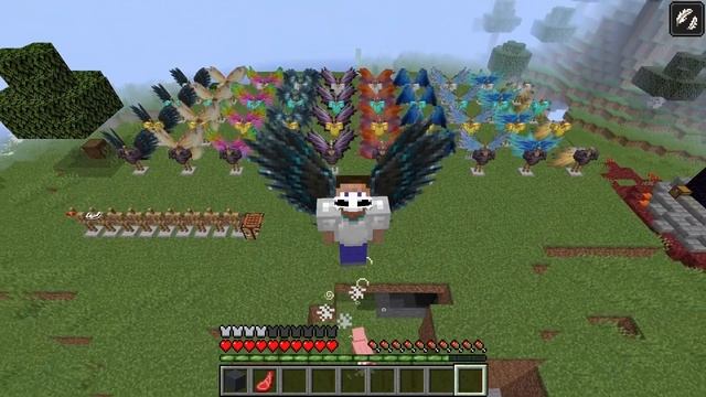 Minecraft Java 1 16 5 Mod - Armor Wings Test [Teaser] смотреть онлайн