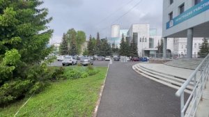 Уфа, прогулка, БГМУ, Башкирский государственный медицинский университет. май 2023.