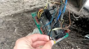 Сломался гидроборт. BAR Cargolift Работаем напрямую через плату.