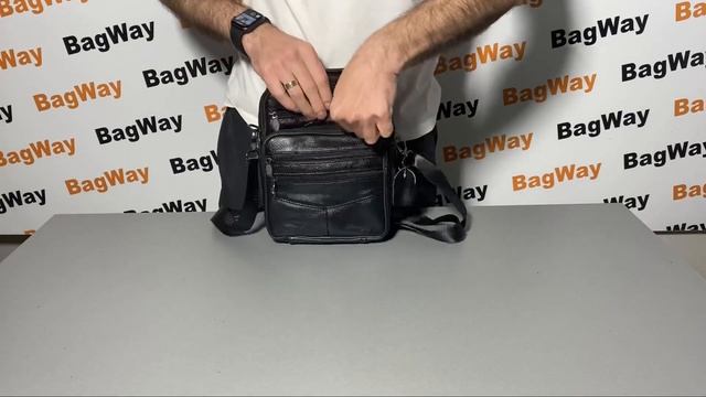 Сумка через плече Gorangd, шкіра, одне відділення чотири фронтальні кишені знімний ремінь, 901. смотреть онлайн