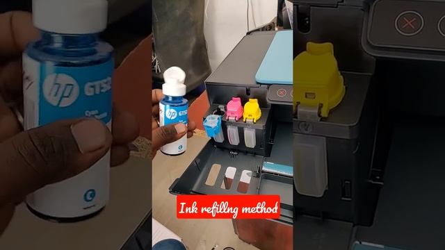 ink filling method | hp smart tank 516