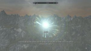 Meridia talks En-En - Skyrim