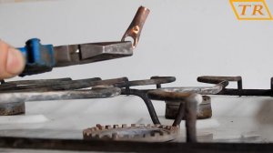 Припайка клем к проводам для сварки