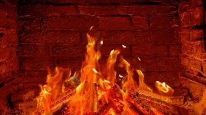 Звук костра в камине / Расслабляющий звук огня, Огонь в 4К