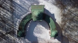 Парк Кузьминки зимой | Видео с дрона