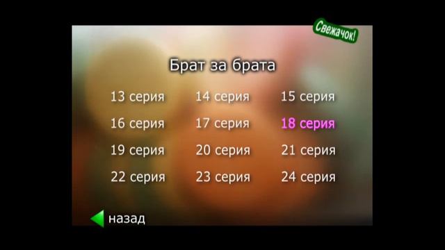 DVD - меню : Брат за барта 2 часть смотреть онлайн