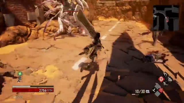 CODE VEIN Gameplay on Difficulty Increase mode