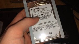 Как заменить жесткий диск на ноутбуке