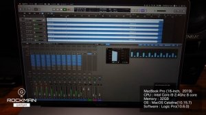 MacBook Pro 13インチ M1でLogic Pro Plugin パフォーマンス比較！〜Intel Core i9 vs Apple Silicon〜