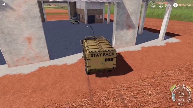 BUILDING MILITARY BASE ON FS19 | HUMVEE + TANKS | FARMING SIMULATOR 2019 смотреть онлайн