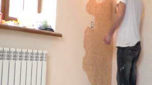 Нанесение жидких обоев. Жидкие обои "Силк пластер"