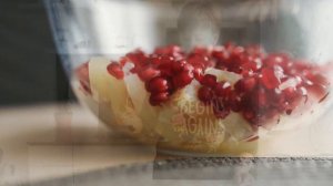 Праздничный салат с гранатом, ананасом... Ну очень вкусный салат ??