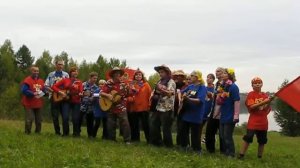 Гавайская вечеринка на турслете.