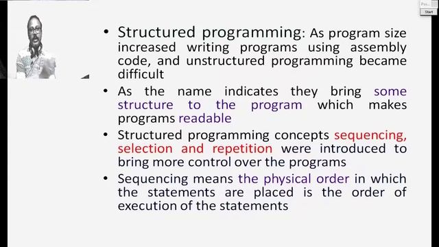 Programming Paradigms|Procedure oriented, object oriented, function oriented languages