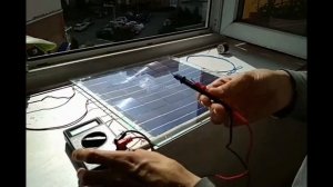Портативная солнечная панель 16Вт своими руками