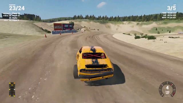 "Track: Sandpit 1" | Wreckfest | Ep.5 смотреть онлайн