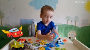 Распаковка игрушек для детей: модульный конструктор Modul Max модуль макс