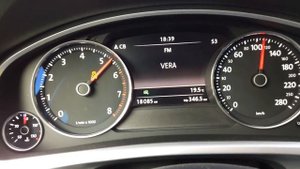Разгон 0-100км/ч Туарег 3.6FSI+чип Morendi st1