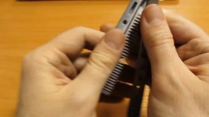 Посылка из Китая с бабочкой! Нож расчеcка бабочка!