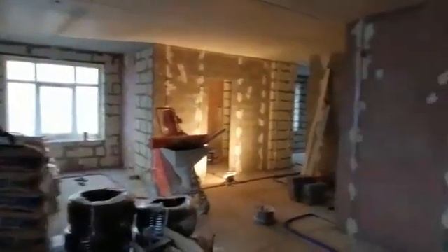 ЖК "Main House" (Гражданский проспект, 107), начало работ в 3-х комнатной квартире