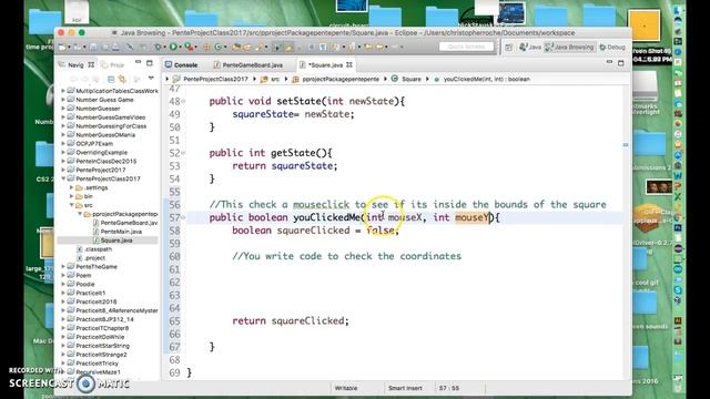 Java II Pente Programming YouClickedMe (Part 2) смотреть онлайн