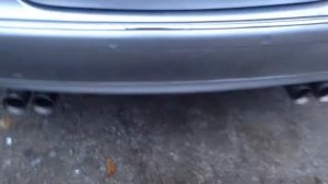 Мерседес w220 s500 выхлоп