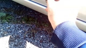 Как удалить брызги битума с автомобиля.