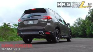 SUBARU FORESTER 4BA-SK5 CB18(TURBO) HKS Hi-Power Spec-LⅡ