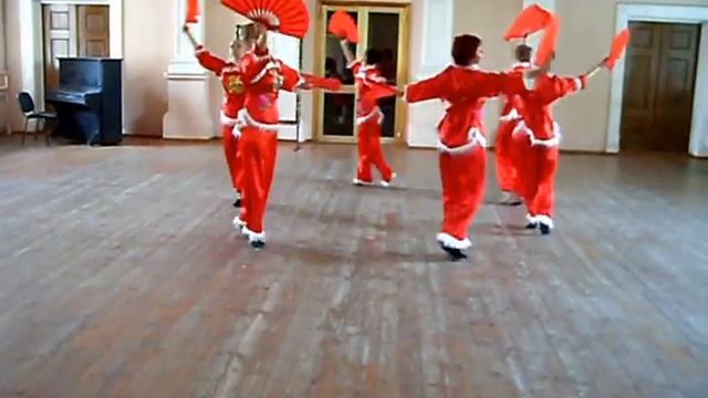 Урок народного танца - Японский танец (танец с веерами)
