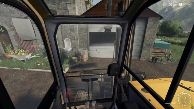 Delivering Volvo ECR88D to the worksite |Public Works |Geiselberg| Farming Simulator 19| Episode 12