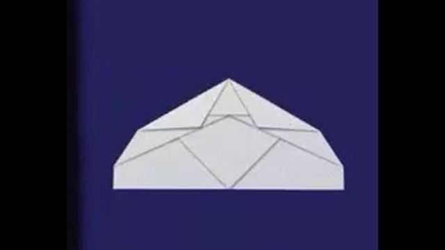 Как сделать самолетик из бумаги. Модель Малыш