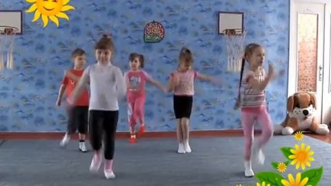 Зарядка для детей Солнышко