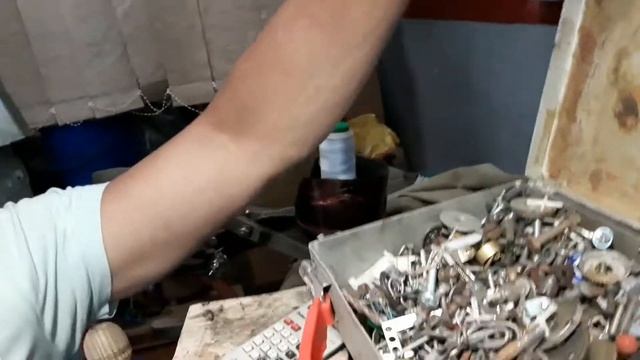 Штурвал для токарного станка из металолома
