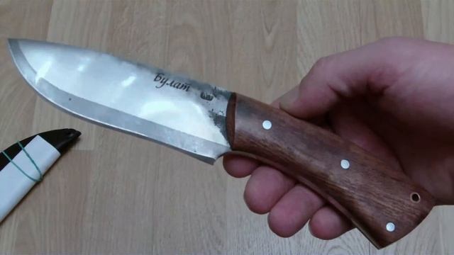 Булатный нож с зонной закалкой клинка смотреть онлайн