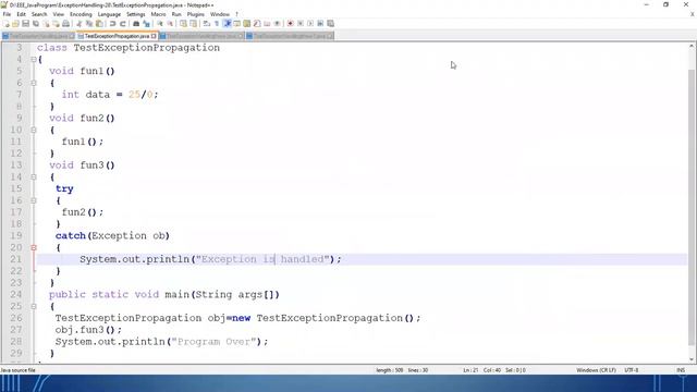 #27. throw vs throws in Java смотреть онлайн