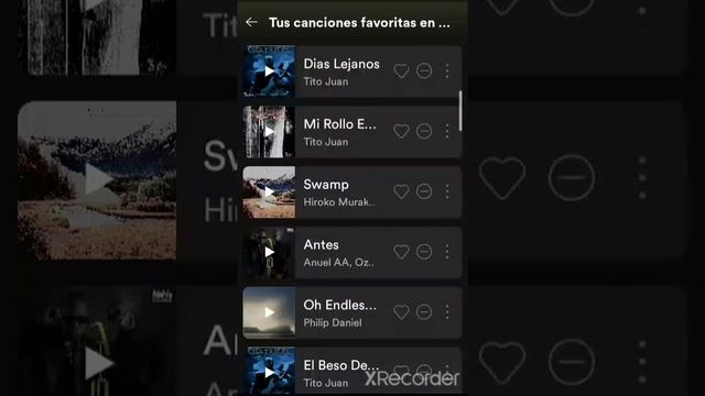 Spotify Lista favoritos / Tito Juan