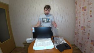 Распаковка и обзор Монитора HP 22w (1CA83AA)