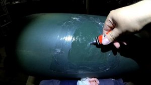 Клеим Рым Ручку на Лодку ПВХ Своими Руками В гараже