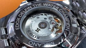 Швейцарские механические часы Edox 85303 3NM NBG