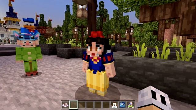 7 Dwarf's Mine Train! [3] | Disney World Adventure | Minecraft смотреть онлайн