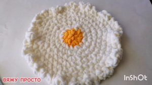 Обзор накидок на табурет~Как вязать из ализе пуффи накидки на стул