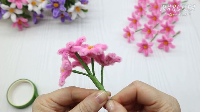 🌸 ВОСТОРГ! Цветы ГИАЦИНТЫ своими руками на ПОДАРОК/Hyacinth DIY