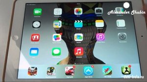 как закрыть / убрать с экрана открытое приложение на iPad Air