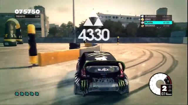 Dirt3 derrapes Ford fiesta Ken Block смотреть онлайн