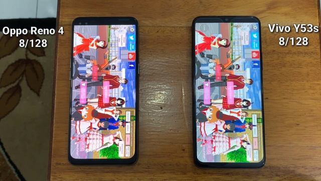 Oppo Reno 4 vs Vivo Y53s speed test, game test 2021/2022 смотреть онлайн