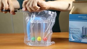 Распаковка дыхательного тренажера Easy Ball